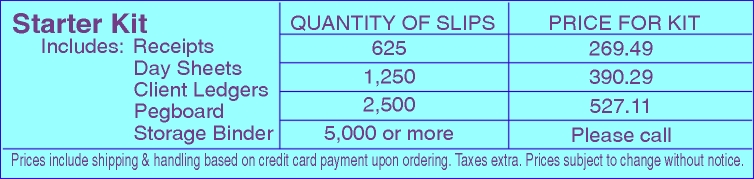 Price list